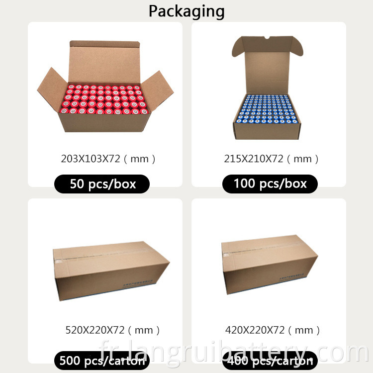 Durable Rechargeable 3.7v Battery Packaging